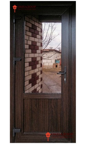 Дверь ПВХ "Дверной Стандарт 2" – стильная и прочная дверь с отличной тепло- и шумоизоляцией.