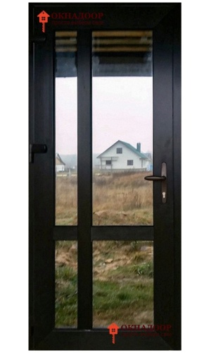 Входная ПВХ дверь Даненбург – пластиковая дверь с хорошей шумоизоляцией