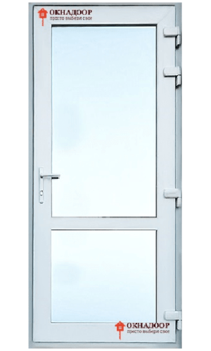 Надежная входная ПВХ дверь Оконный стандарт для дома и коммерческих помещений.