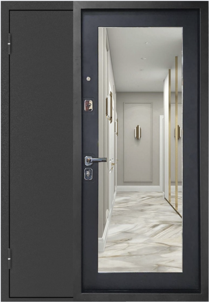 Входная металлическая дверь "Eco mirror"