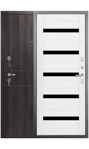 Входная металлическая дверь РОМЕО БЬЯНКО