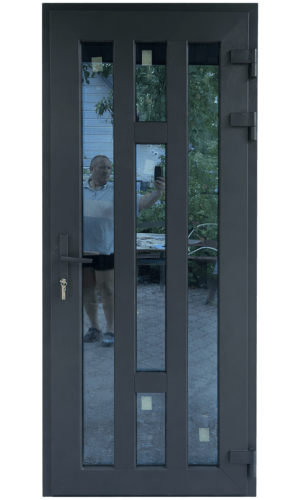 Пластиковая входная дверь "Лайн фулпакет"