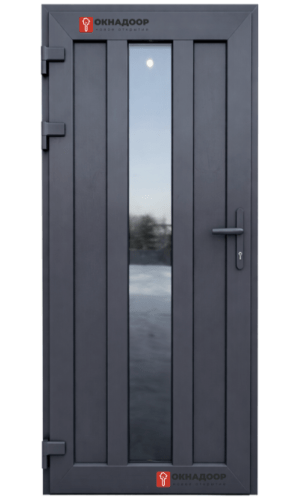 Входная дверь ПВХ "Трио лайн 1"